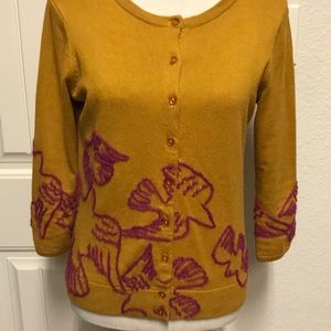 Anthropologie cardigan size s Euc